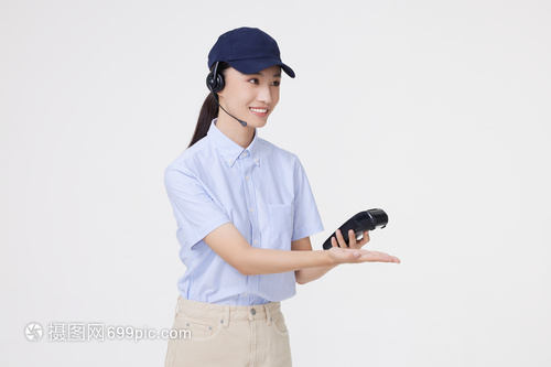 巾帼速递 女快递员服务形象摄影服务方案